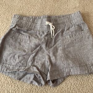 Athleta Cabo linen shorts size 6